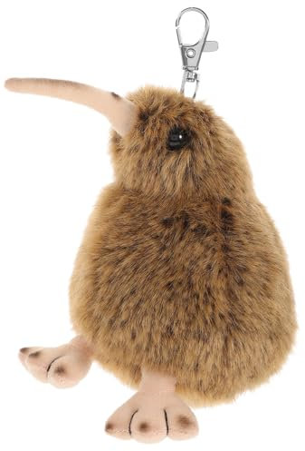 Happyyami Kawaii Kiwi-Vogel Plüschspielzeug Niedlicher Dekorativer Haustier-doll Für Kinderzimmer Sofa Auto Und Mehr Weiches Tier-Spielzeug Braun