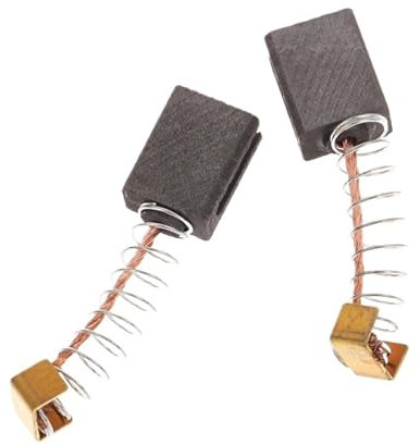 Cepillo Discos abrasivos 2 piezas for Parkside PBH 1500 A1 6x10x14mm escobillas de carbón for motor de carbón for moler carbón, escobillas de carbón de repuesto for motor de carbón