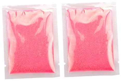 IMIKEYA 2 Pack Sand Powder Charms Gems Neon Light Strip Tumblers Mini Stickers Inc Red Gloss Kit Flakes Markers Packet Light Pink Paint Bedazzle Iridescent Shaker Dip Highlighter Rosy