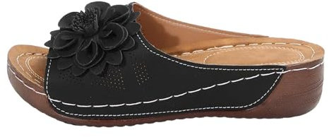 Sandali Estivi Donna Ortopediche Scarpe Estive Eleganti Comodi Antiscivolo Ciabatte Leggeri Morbido Pianta Larga Sandalo Per Fascite Plantare Infradito Basso Spiaggia Doccia Gomma Pantofole Offerta