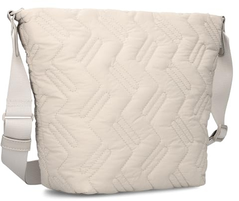 Zwei Damen Puffer Tasche Cleo CL90 gesteppte große Umhängetasche, Stepp-Schultertasche, ultraleicht, wasserabweisend, robust, abnehmbarer und verstellbarer Schultergurt