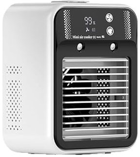 SWZEC Premium Mini Aircooler Luftkühler Mit Wasserkühlung Ohne Abluftschlauch