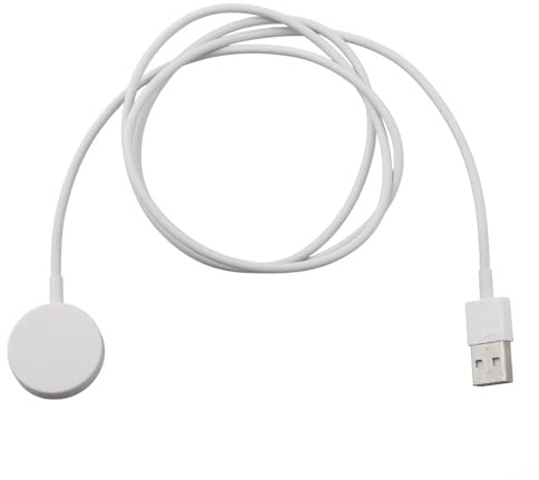 Schnelllkabel für Fossil für Gen 1 2 3 Uhren, Robustes Ladegerät aus ABS+PC mit Überlastschutz, Q Founder Wander für marshal Series, Zuverlässiges Zubehör für Zuhause und (White)