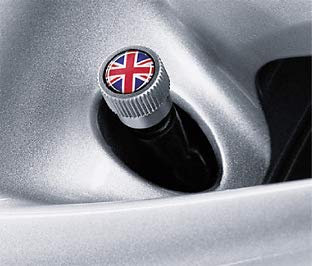 Mini-Ventilkappe Union Jack F56 2014
