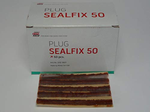 Rema Tip Top Sealfix 510180 - Tiras de reparación para neumáticos (100 mm, 50 unidades)