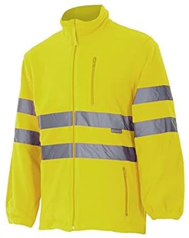 Velilla 181 Warnschutz-Fleecejacke, neongelb, Größe 3XL