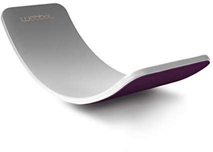 Wobbel Board Original - Limited Edition Kieselstein, Filz Aubergine