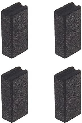 eMagTech Lot de 2 paires de balais de charbon pour moteur électrique CB153 Arrêt automatique Compatible avec Bosch 15 x 8 x 5 mm