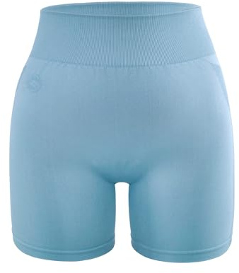 STARK SOUL® Kurze Sport Leggings Damen, Seamless, Opaque, Fitnessshort, Größen: XS, S, M, L