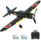 VOLANTEXRC Avion Télécommandé 4 canaux Zero Jouets de Chasse télécommandés, 2.4GHz 6-Axis Gyro Stabilizer, Planeur RTF, RC Avion avec 2 Batteries, Facile à Piloter pour Les Enfants et Les débutants