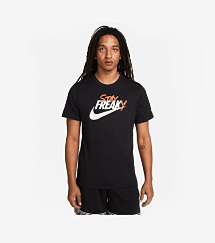 Nike Dri-Fit Maglietta T-Shirt, Nero, S Uomo