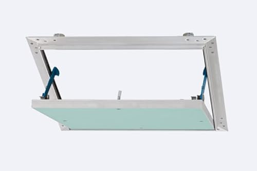 Revisionsklappe AluNova mit 12,5 mm GKBI-Einlage 80 x 120 cm Revisionstür für Wand- und Deckeneinbau