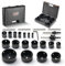 VEVOR Kit Seghe a Tazza Strumenti in Valigetta 18 Pezzi, Set di Seghe a Tazza Bimetallica M42 con Valigetta Portatile Dimensioni per Uso Generale da 3/4 a 4-1/2, Set Frese a Tazza per Legno Ferro