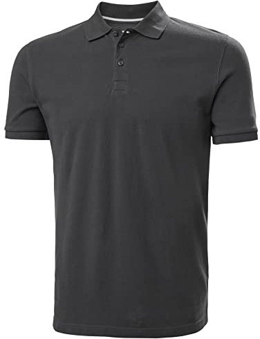 Helly Hansen Herren Crew Polo, Ebenholz, XS