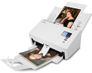 Visioneer High-Speed Color Photo and Document Scanner PH70, 600 dpi, USB, Scans 110 Photos Per Minute, Auto Feed, ADF, for Laptop or Desktop
