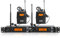 XTUGA IEM1200 - Sistema di monitoraggio wireless in Ear 2 canali 2 Bodypacks con cuffie tipo wireless utilizzato per palcoscenico o studio, trasmissione in diretta, amplificatore per chitarra (2