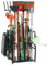 UU-Major Garden Tool Organizer,Yard Tool Rack Heavy Duty,Free Standing for Garage Corner,Garage Organization,Garage Organizers and Storage,Garden Tool Holder for Lawn,Shed,Outdoor,Metal