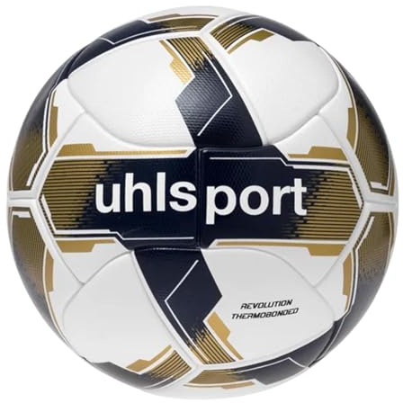 uhlsport Fußball Elite Match Pro ADDGLUE White/Gold, Größe 5