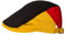 Schiebermütze Deutschland Design 2 in schwarz rot gelb/Gold, Fanartikel, Kappe, Mütze, Golfmütze, Schirmmütze, Fußball Handball WM