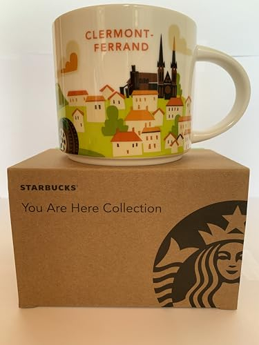 STARBUCKS Clermont-Ferrand Mug YAH You Are here Collection 414 ml