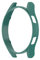 FTRONGRT Cover Compatibile con Samsung Galaxy Watch 4 44mm, Antigraffio, PC Quadrante Dell'orologio Custodia Protettiva Compatibile con Samsung Galaxy Watch 4 44mm.Verde Ufficiale