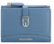 David Jones Paris - Porte-Monnaie Portefeuille Femme - Compartiments Multiples Poche - Similicuir avec Fermeture à Zip - Femme Mode Classique Tendance (Blue, Porte Monnaie - L11 * H8 * P2 CM)