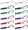 Yuragim 12 Pcs Mini Taschenlampe Schlüsselanhänger, Kinder Mini LED Taschenlampe Bunte Aluminium Kleine Handlampe, Tragbare Minitaschenlampe Geschenke für Outdoor,Camping, Mitgebsel Kindergeburtstag