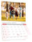 Fotowandkalender 2025, Drucken Sie Ihre 13 Erinnerungsfotos, erstellen Sie Ihren eigenen personalisierten Kalender 2025, individueller Fotokalender, für die Dekoration zu Hause und im Büro (Weiß)