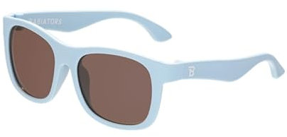 Babiators Baby-Navigatoren – Sonnenbrille für Babys, Kleinkinder, Kinder, UV-Schutz, langlebig, biegbar und babysicher, Babyblau, Ages 3-5Y