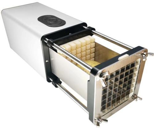 XNZJHPP Electric Potato Slicer,French Fry Cutter, Automatic Fruit and Vegetable Slicer,Vegetable Fruit Chopper for Commercial Industrial Kitchen Restaurant (A)