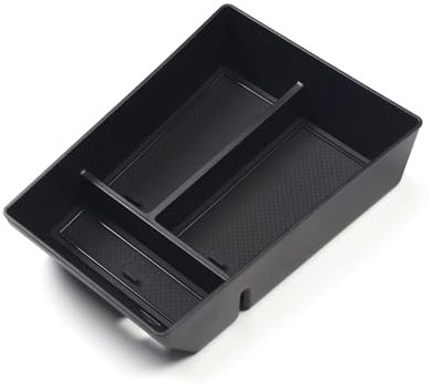 Generico Vassoio dell'organizzatore della console centrale Per BMW X5 G05 X6 G06 X7 G07 2019-2024 ABS Accessori Bracciaio Cassetta di stoccaggio Consola Inserisci vassoio Contenitore