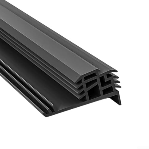 Tira protectora de lluvia para ventana, deflector de ventana deslizante, sello de bloqueo de agua para bordes exteriores, burlete resistente a la intemperie para el hogar (B-L)