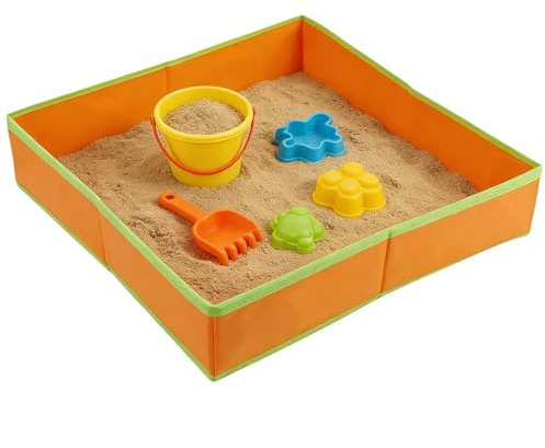 Generisch Mesa de para exteriores, tablero de juegos plegable, mesa de actividades impermeable de tela no tejida, para niños y niñas, interior, jardín, terraza, parque, guardería,