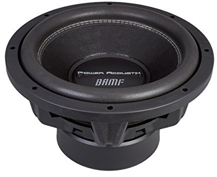 Power Acoustik BAMF-154 Caisson de Basses RMS Double 4 Ω 3800 W 38 cm