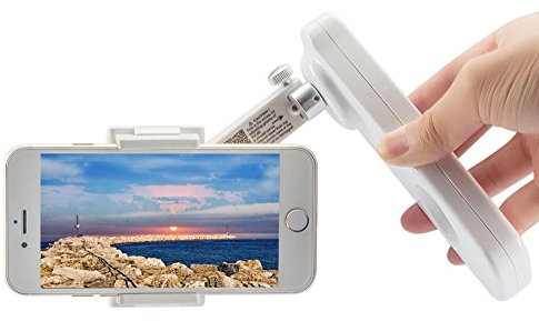 Smartphone Gimbal X-CAM SIGHT2 Stabilizzatore palmare per smartphone Include iPhone7/7 plus/Samsung/Galaxyand/Huawei/Xiaomi, Gimbal telefono pieghevole a 2 assi cardanico o iphone Gimbal