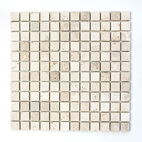 Pietra naturale Beige chiaro Stile antico Travertino Piastrelle per pavimenti parete bagno doccia cucina
