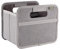 meori Faltbox Mini in Jeans Grau – Kleine Klappbox mit Griffen – Geschenkidee und Allzweck Aufbewahrungslösung - 1015176 - 16,5 x 12,5 x 14 cm