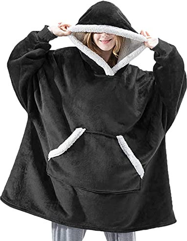 Oversized Hoodie Blanket, Super Soft Cozy Warm Comfortable Giant Hoodie, Huge for Women, Girls, Adults, Men, Boys