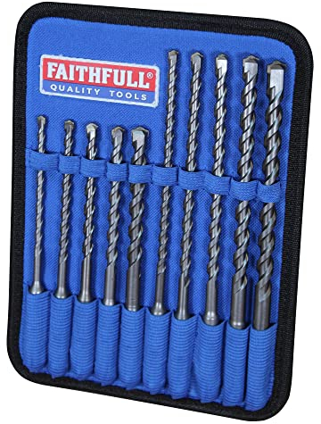 Faithfull FAISDSSET10 Steinbohrer