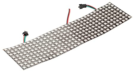 AZDelivery WS2812B Matrix LED Modul RGB anpassbar Individuell adressierbar WS2811 WS2812 IC LED Pixel Panel mit einer Matrix Screen Board mit RGB Unterstützung