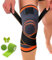 Rodillera Para Menisco Y Ligamento De Compresión Gracias A Su Cinta Elástica Que Estabiliza Y Alivia La Rodilla. Rodillera Deportiva Ajustable Para Hombre Y Mujer. Incluye 1 Venda Autoadhesiva. (L)