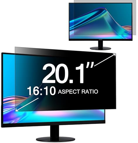 ZOEGAA Blickschutzfolie 20.1 Zoll 16:10 for Monitor