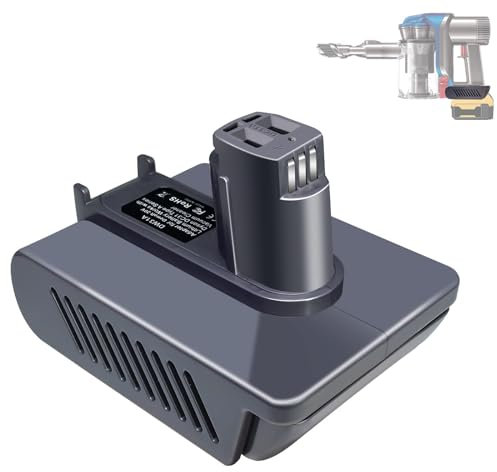 ASUNT DC31 Battery Adapter for DeWalt to Replace for Dyson Type A Battery, DC35 Battery Converter for DeWalt 20V Li-ion Battery to Work with for Dyson Type A DC34 DC44 DC45 Vacuum Cleaner(Not Type B)