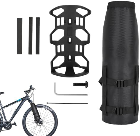 Rurunklee Sacs de Fourche, Sacoche de Fourche de Montagne, avec Support de Montage, Sacs étanches pour Cadre et Fourche, Longue Distance