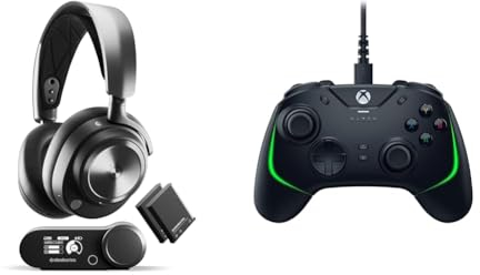 SteelSeries Arctis Nova Pro Wireless Gaming-Headset & Razer Wolverine V2 Chroma - Voll Anpassbarer Xbox Series X|S Controller