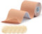 OK TAPE Nastro Adesivo Seno Boob Tapes Reggiseno Nastro Adesivo per Vestiti Nastro con 5 Paia di Copricapezzoli Set Nastro Invisibile per Abbigliamento,7,5cm x 5m,Beige