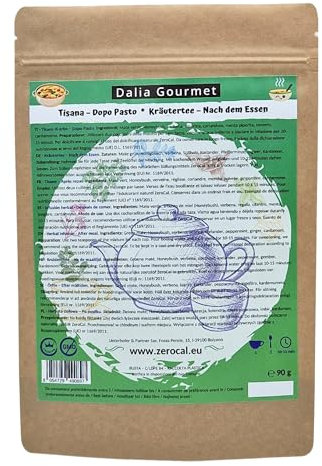 Infusi alla Frutta e Tisane | Qualità Premium | Prodotto in Italia (Tisana di Erbe - Dopo Pasto - 90 g)