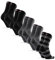 DANISH ENDURANCE Premium Merino-Socken, (3 | 5 Paar), Unisex, Socken Merinowolle Herren & Damen Mehrfarbig (2xSchwarz, 2xGrau Gepunktet, 1xGrau Gestreift) 43-47