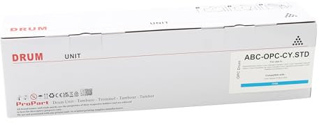 ABC Kompatible Bildtrommel für Oki 46438003 Cyan für C823 C823DN C823N C833 C833CT C833DN C833N C833NW C843 C843DN