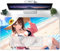 Fille sexy d'anime Ahegaoface Tapis souris xl 700x300 Sous-Main Bureau Gamer Extra Large, Base antidérapante - Vitesse et Confort - pour Tous Types de Souris et Claviers